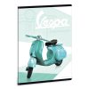 Vespa Retro A/5 extra kapcsos füzet-vonalas