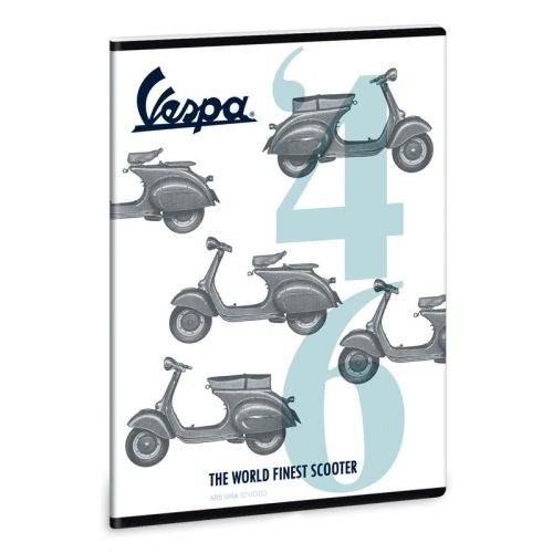 Vespa '46 A/5 extra kapcsos füzet-sima