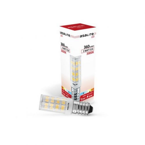 Asalite LED Izzó E14 3W 3000K (360 lumen)