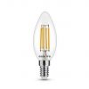 Asalite LED Izzó C35 filament gyertya E14 4W 4000K (400 lumen)