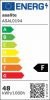 Asalite LED Mennyezeti Lámpa LIZA 48W 3000K/4000K/6500K (4080 lumen) Kerek/Csillagos+Távirányító CCT