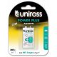 Uniross POWER PLUS Alkáli 9V Elem (6LR61) B1