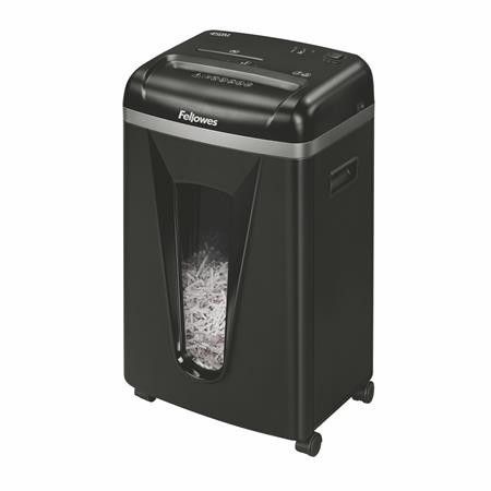 Iratmegsemmisítő, mikrokonfetti, 9 lap, FELLOWES "Microshred 450M"