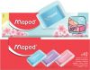 Radír display, MAPED "Essentials Soft Pastel", vegyes színek