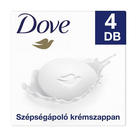 Krémszappan, 4x90 g, DOVE "Beauty cream bar", szépségápoló