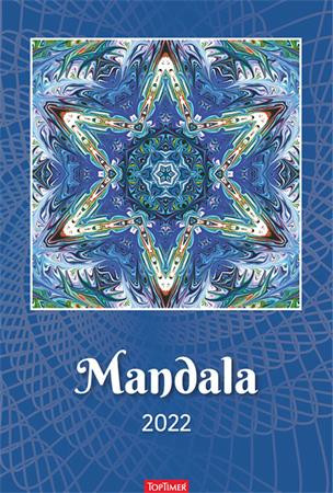 Naptár, fali, TOPTIMER "Mandala"