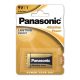 Elem, 9V, 1 db, PANASONIC "Alkaline power"