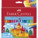 Filctoll készlet, FABER-CASTELL, 36 különböző szín "Castle"