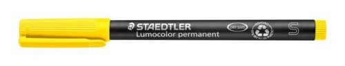 Alkoholos marker, OHP, 0,4 mm, STAEDTLER "Lumocolor® 313 S", sárga