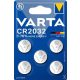 Gombelem, CR2032, 5 db, VARTA