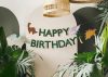 PartyDeco girland mix, Happy Birthday, Dino, 3m