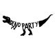 PartyDeco girland, Dino party, 20×90cm