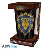 World of Warcraft (A Világok Harca)nagy pohár, 400 ml - Alliance üvegpohár(400