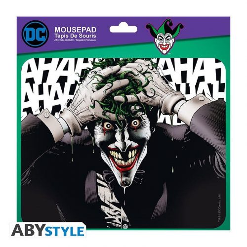 DC COMICS Rugalmas Egérpad – Nevető Joker (23,5 x 19,5 cm)