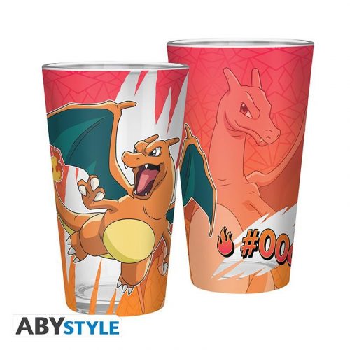 POKEMON Nagy Üveg, 400 ml - Charizard