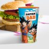 DRAGON BALL SUPER Nagy Üveg (400 ml) - SAIYAN PAPA