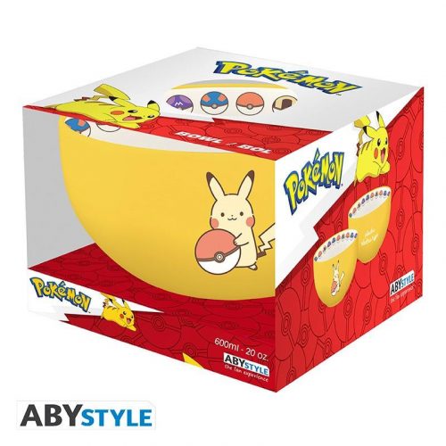 POKÉMON Tál - 600 ml Pikachu Elektromos Típus ABS