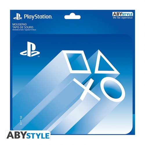 PLAYSTATION Rugalmas egérpad - Space széle (23,5 x 19,5 cm)