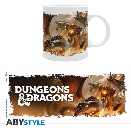 DUNGEONS & DRAGONS bögre, 320 ml - Tiamat