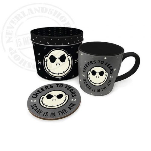 RÉMÁLOM ELŐTTI KARÁCSONY (CHEERS AND FEARS) MUG ÉS TIN KÉSZLET