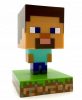 Minecraft Steve ikon lámpa