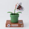 Super Mario Mini Piranha Plant Pozíciozható Lámpa Kiprobálás, 15 cm