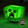 Minecraft Creeper ringló lámpa