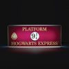 Harry Potter Hogwarts Express Logo Fény