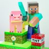 Minecraft Steve Diorama Figural Light, 30 cm