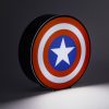 Marvel Captain America (Amerika Kapitány) fénydoboz - pajzs, 16 cm