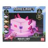 Minecraft Axolotl sokszínű lámpa , 13 cm