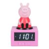 Peppa Malac Ikonos Ébresztő Óra (magasság: 15,60 cm)