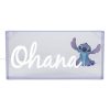 Disney Stitch Ohana LED Neon Lámpa