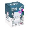 Hello Kitty Szilikon Lámpa Újratölthető Akkumulátorral, 18 cm