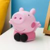 Peppa malac szilikon éjjeli lámpa újratölthető akkumulátorral (magas: 15 cm)