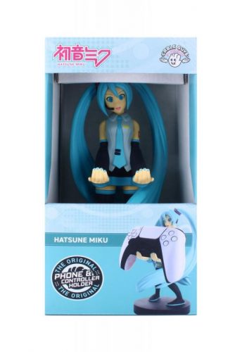 Hatsune Miku telefon- és kontrollertartó, 20 cm