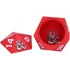 Dungeons & Dragons D20 dobókocka doboz (13,5 cm)