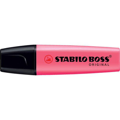 Szövegkiemelő 2-5mm, vágott hegyű, STABILO Boss original pink