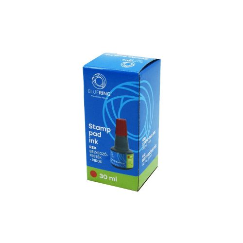 Bélyegzőfesték 30ml, Bluering® Flower piros