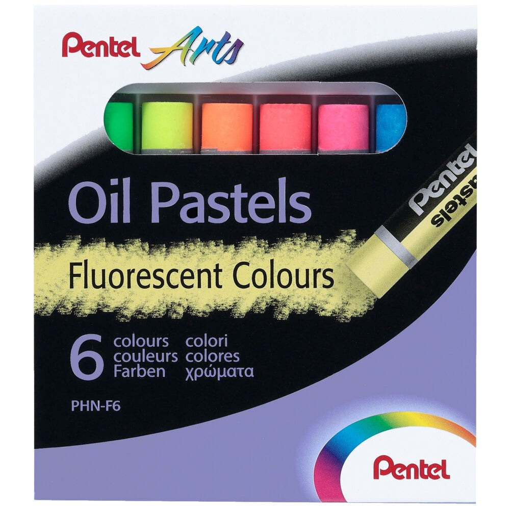 Chalk oil pastel set, phn-50u pentel, 50 klf. colour