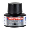 Tinta utántöltő táblamarkerhez 25ml, Edding BTK25 fekete 