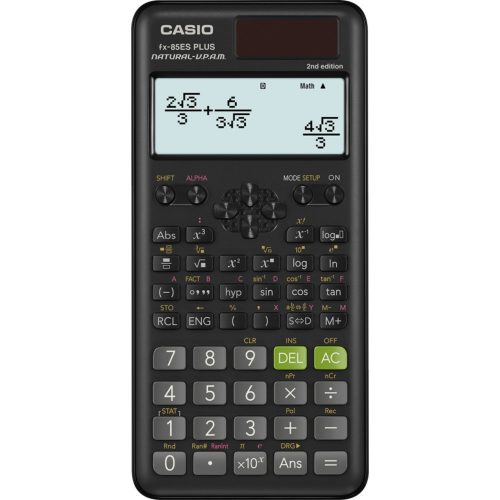 Számológép tudományos 252 funkciós Casio FX 85ES Plus fekete