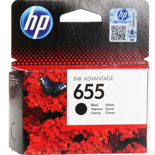 Hp 655/CZ109AE tintapatron black ORIGINAL