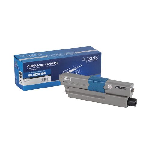 Oki C301/C321 toner black ORINK